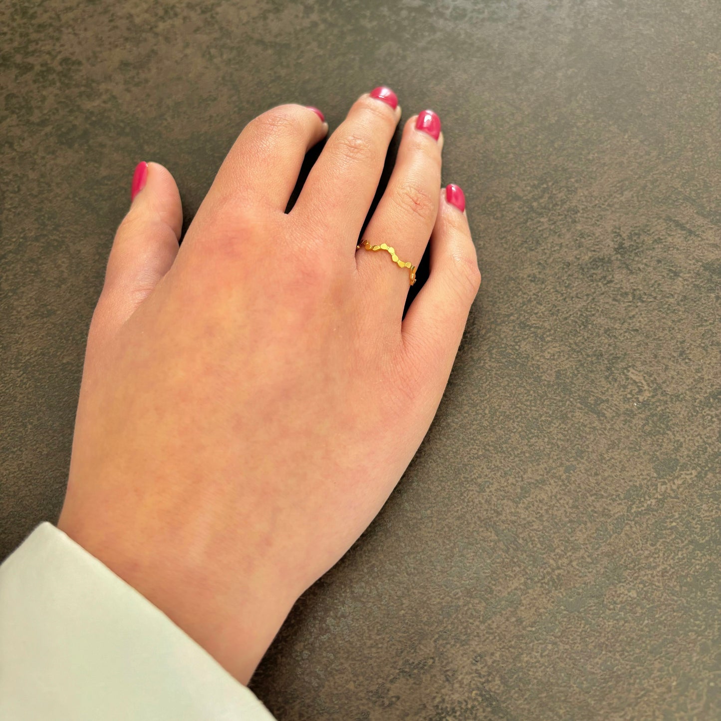 Bague Zigzag - Or