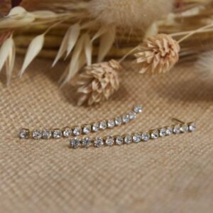 Boucles d'oreilles Strass