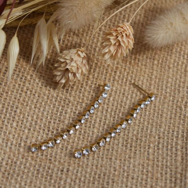 Boucles d'oreilles Strass