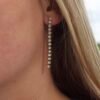 Boucles d'oreilles Strass