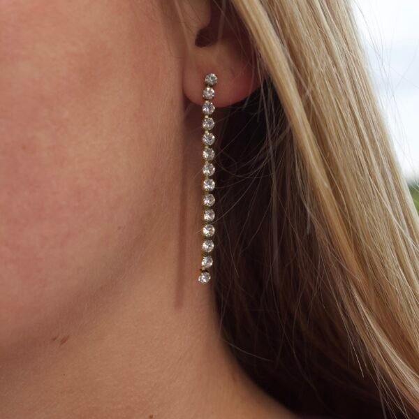 Boucles d'oreilles Strass